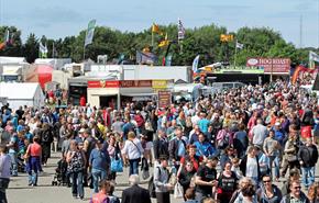 A busy day at the Anglesey Show